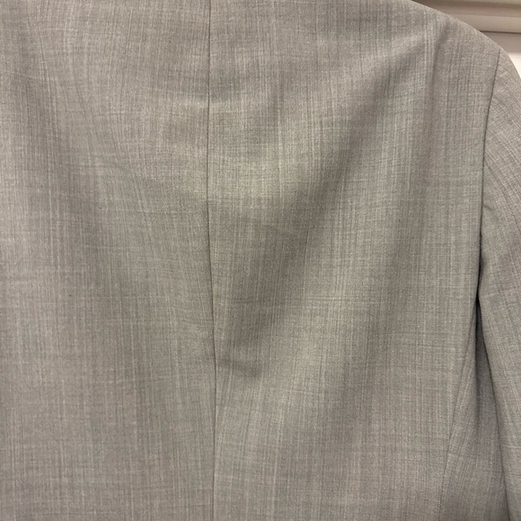 NWOT Twinhill Light Gray Professional Blazer with Notched Lapels Tailored Fit - Picture 10 of 15